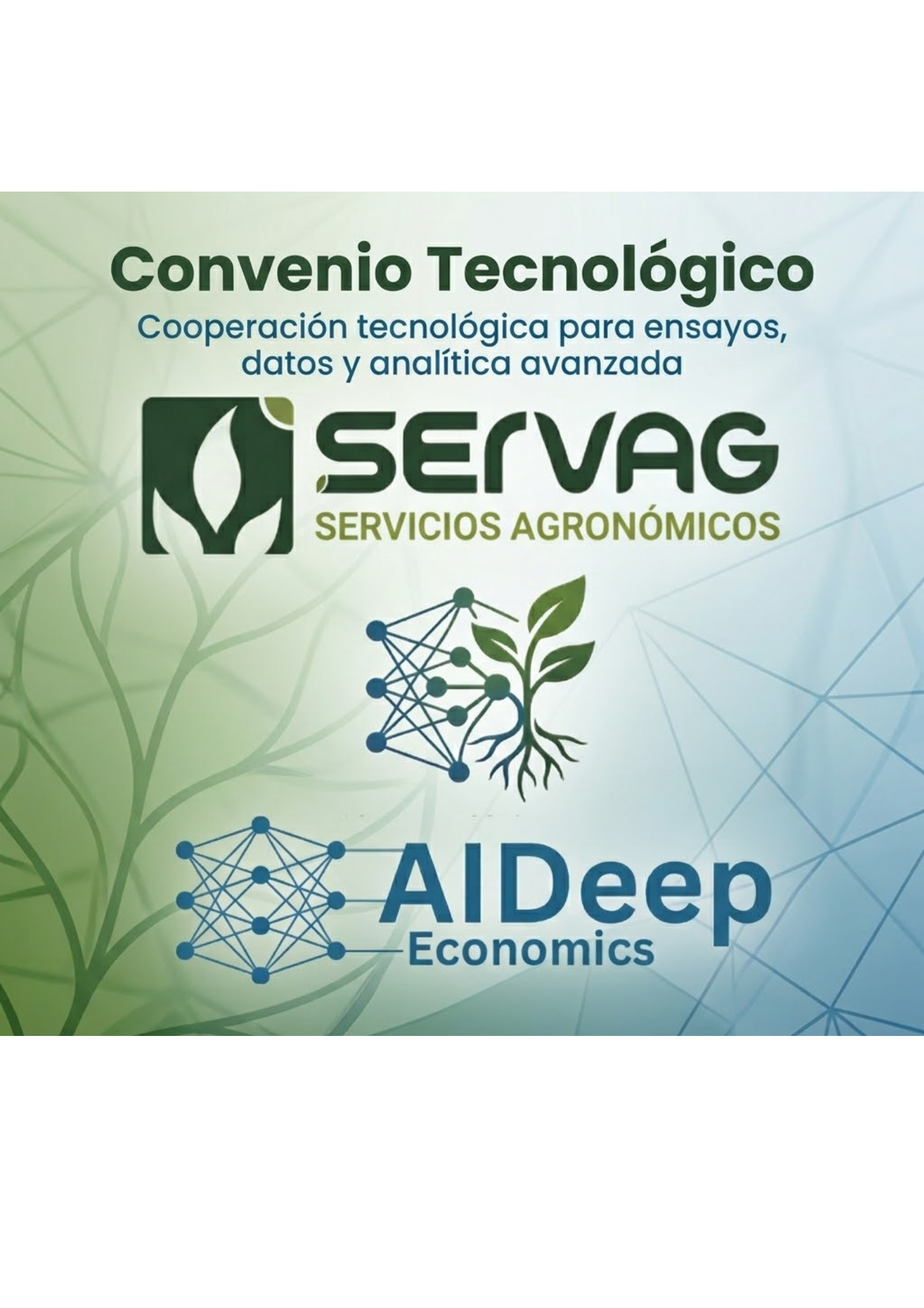 Portada de AI Deep Economics y Servag firman acuerdo de colaboración tecnológica